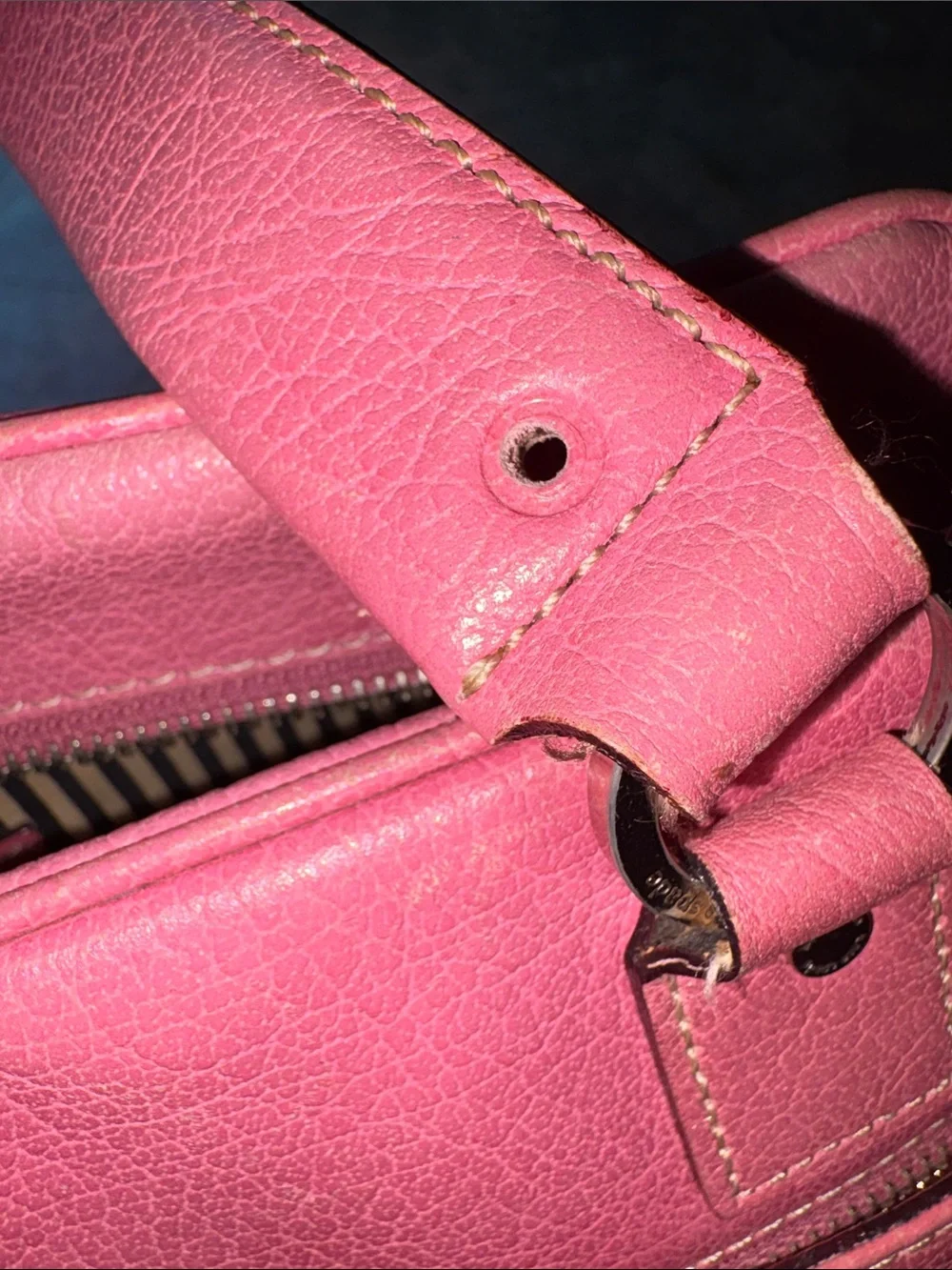 Leather KATE SPADE Women's Pink Leather Shoulder Bag